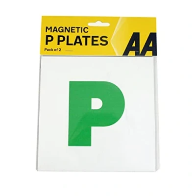 Immagine di AA Car Essentials Targhe P Interamente magnetiche