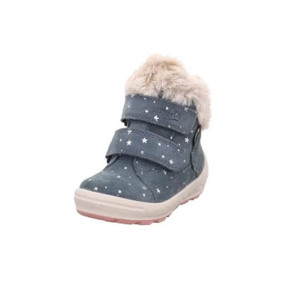 Immagine di Superfit Groovy 2.0 Gore Tex Imbottitura Calda, Stivali da Neve, Blu 8000, 28 EU Larga