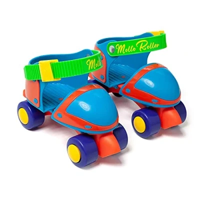 Immagine di Pattini per bambini regolabili My First Skates. in linea 3 Line Diversi modelli e colori (Blu, 4 ruote)