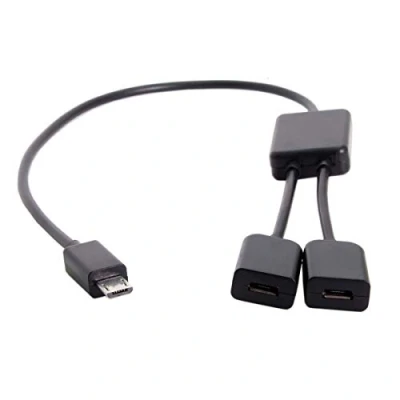 Immagine di Chenyang Cavo da Micro USB a doppia porta femmina per mouse e disco flash