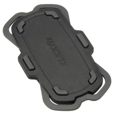 Immagine di KlickFix Phonepad, Supporto Per Cellulare Unisex Adulto, Nero, Quad Mini Adapter
