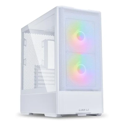 Immagine di Lian Li LANCOOL 207 Tempered Glass Midi Tower PC Case Bianco