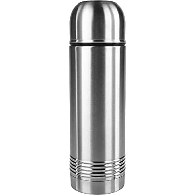 Immagine di Emsa 618701600 Boccetta sottovuoto Senator, bottiglia termica, tazza da caffè mobile, 700 ml, isolante, chiusura Safe Loc, acciaio inossidabile