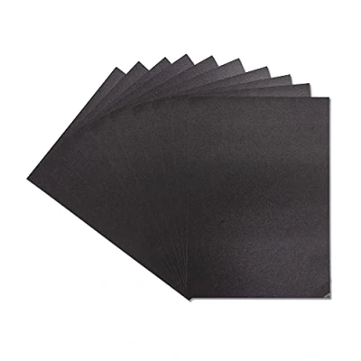 Immagine di Crafter&#039;s Companion CP10 BLACK Centura Pearl Singolo Colore 10 Foglio di Confezione, Black, A4, unità