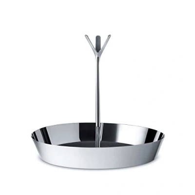 Immagine di Alessi GIA19 Tutti Frutti, Fruttiera in Acciaio Inossidabile 18/10, Colore: Argento, Finitura Lucida