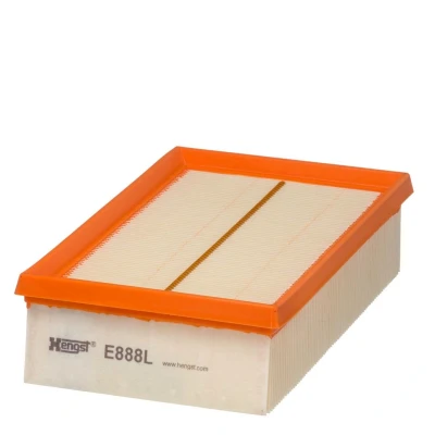 Immagine di HENGST FILTER E888L filtro aria 58 141 239 Cartuccia RENAULT: Modus / Grand Modus, Clio 3, III Sportour