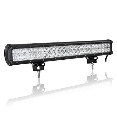 Immagine di Willpower Barra LED Fuoristrada 56cm 144W Luce a 12V Combinazione di Fascio Spot e Inondazione Impermeabile Fari Luci da Lavoro Trattore Auto Camion Barca 4x4 ATV UTV