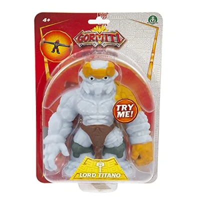 Immagine di GORMITI Personaggi Allungabili, Serie 3, Alfa Lord Titano, Funzione Stretch, allungabili fino a 3 volte la loro dimensione, per Bambini Partire dai 4 Anni, Giochi Preziosi, Multicolore GRA42100