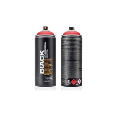 Immagine di Montana Black 400ml BLK2093 Code Red Bomboletta Vernice Spray Rosso super coprente