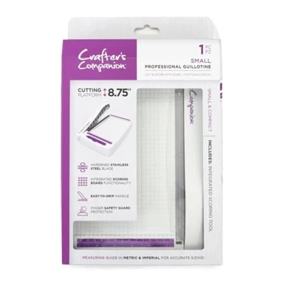 Immagine di Crafters Companion CC Tool GUILSM Crafter&#039;s Ghigliottina (Small), Grey