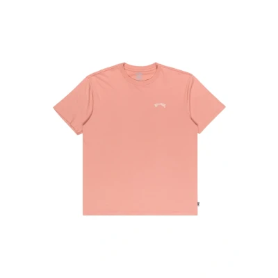 Immagine di Billabong Arch Crew SS Maglia a Maniche Corte, da Uomo, Rosa, XL