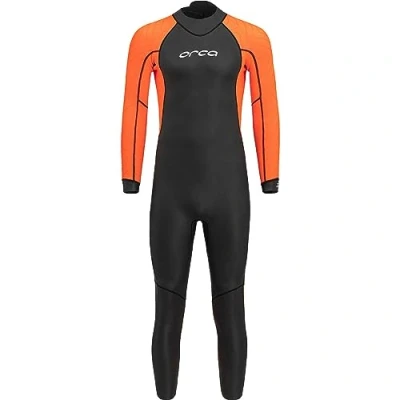 Immagine di 2023 Orca Mens Vitalis Hi Vis Open Water Wetsuit NN27 Black Size 7