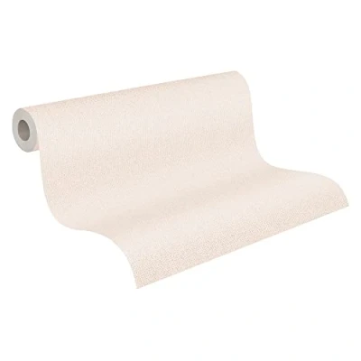 Immagine di A.S. Création Carta da parati in tessuto non tessuto, 10,05 m x 0,53 m, colore: crema beige Attraente 2