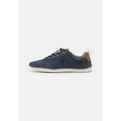 Immagine di bugatti Uomo Sneakers Sportive con Funzione Soft Fit, Lacci Elastici, Cognac Blu Scuro, 41 EU