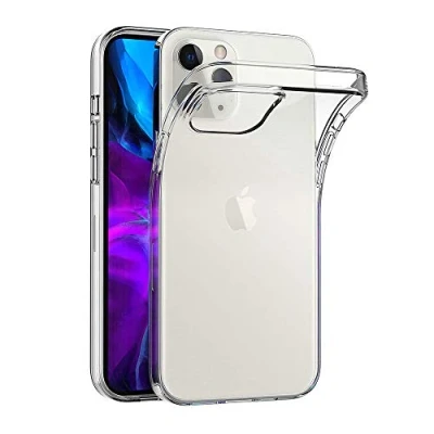 Immagine di AICEK Cover Compatible Apple iPhone 12 / Pro, Pro Silicone Case Molle di TPU Trasparente Sottile Custodia per (6.1 Pollici)