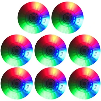 Immagine di ruote da skate in linea Merkts, 8 pattini linea, lampeggianti a colori LED, luminose luminose, PU resistenti all&#039;usura per adulti e bambini, strada pattinaggio di