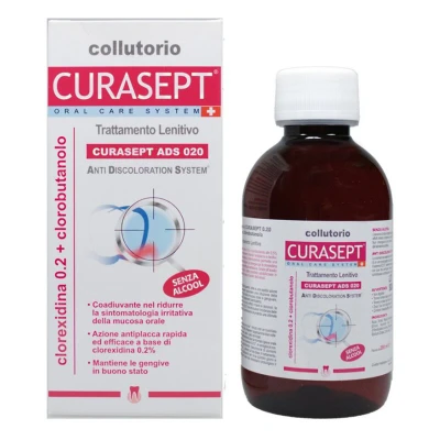 Immagine di Curasept Ads Collutorio Lenitivo Clorexidina 0,20% 200 ml
