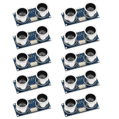 Immagine di ALMOCN 10pcs HC SR04 Sensore Ultrasuoni Modulo Distanza per Robot XBee ZigBee by ElecRight