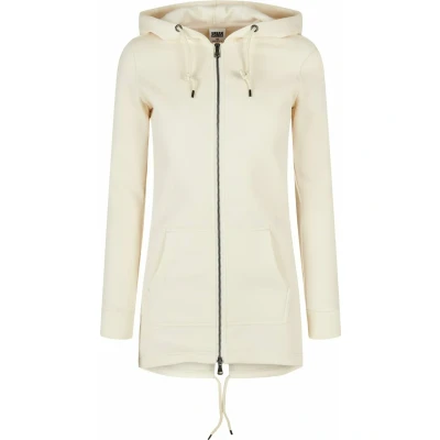 Immagine di Urban Classics Parka Felpa con zip, Donna, Taglia: Medium, Whitesand