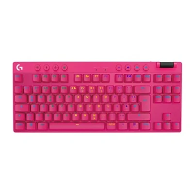 Immagine di Logitech G PRO X TKL LIGHTSPEED tastiera gaming wireless MAGENTA DEU TACTILE
