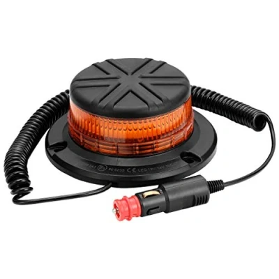 Immagine di D TECH LED 12/24V Luce lampeggiante Stroboscopica d&#039;emergenza con magnete per camion Rimorchio Trattore Veicolo Auto SUV