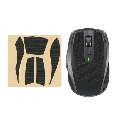 Immagine di kwmobile Nastro Antiscivolo per Mouse da Gioco Compatibile con Logitech MX Anywhere 2S Griptape Facile Applicare e Sottile 0,5 mm nero