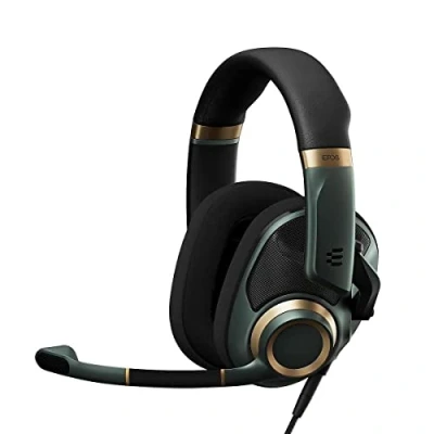 Immagine di EPOS Cuffie da gioco H6Pro con microfono Acustica aperta Archetto leggero Comodo e resistente Per PC, Mac, PS4, PS5, Xbox Series X, One, Nintendo Switch (verde)