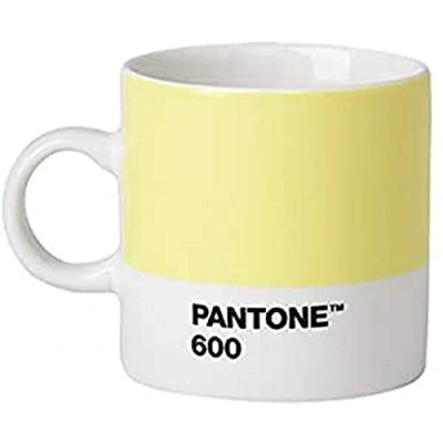 Immagine di Copenhagen design Pantone Espresso, Small Coffee Cup, fine China (Ceramic), 120 ml, Light Yellow, 600 C, Porcellana, One Size
