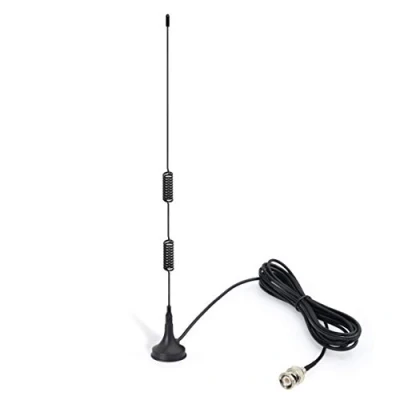 Immagine di Bingfu Antenna Scanner Radio Veicolare Base Magnetica BNC Maschio 25 460Mhz 470 1200Mhz Compatibile con Uniden Bearcat Whistler Shack Camion Auto CB VHF UHF Walkie Talkie Polizia