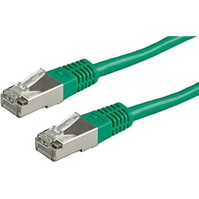 Immagine di Value 21.99.1363 RJ45 cavo di rete, patch CAT 6 S/FTP 5.00 m Verde doppia schermatura 1 pz.