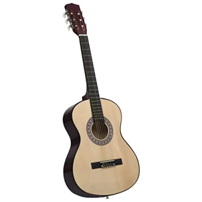 Immagine di vidaXL Chitarra classica per principianti 4/4 39&quot; Tilleul