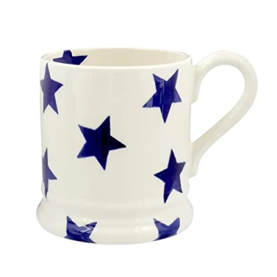 Immagine di Emma Bridgewater Tazza Grande 1/2 Pinta 300ml, Tazze Colazione Particolari, Mugs per Caffè/Cappuccino/Tè, Tazzine Simpatiche Caffe, Design Originale Stella