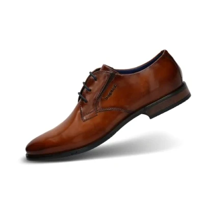 Immagine di bugatti 312 AFY02, Scarpe Basse con Lacci Uomo, Cognac 300, 42 EU