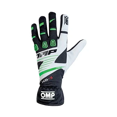 Immagine di OMP ompkk02 743e270006 my2018 KS di 3 Guanti Nero/W/Verde SZ 6 (per Bambini)
