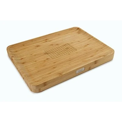 Immagine di Joseph Cut and Carve tagliere in bambù, legno, 40 x 30 3.5 cm