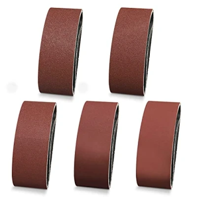 Immagine di Sruhrak Nastro abrasivo 30 x 330 mm, 10 pezzi, per levigatura, lima, affilatura e rimozione della ruggine, ideale legno