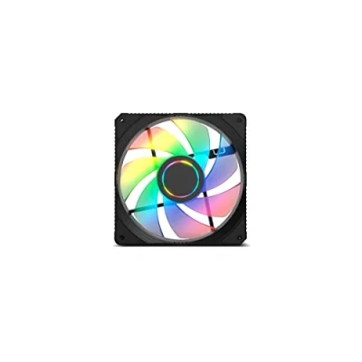 Immagine di Nox Hummer M FAN NXHUMMERMFAN Ventola per case da 120 mm, Infinity Mirror ARGB, 7 pale traslucide, cuscinetti idraulici, supporto angoli in gomma