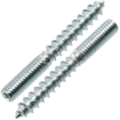 Immagine di AERZETIX C75861 Set di 12 viti a doppio filettatura M6x50mm prigioniero filettato in acciaio