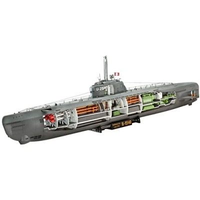 Immagine di Revell U Boot Tipo XXI Kit di Modello, Scala 1:144, Multicolore, 05078