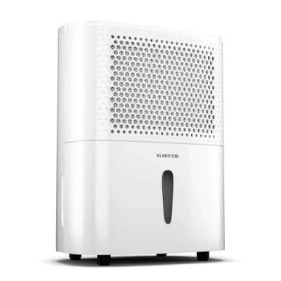 Immagine di Klarstein DryFy 10L Deumidificatore, 240W, 10L/g, Serbatoio da 1,8L, Silenzioso: 42dB, Timer 24 ore, Auto Riavvio, per Casa, Bagno, Camera Letto, Muffa, Nero
