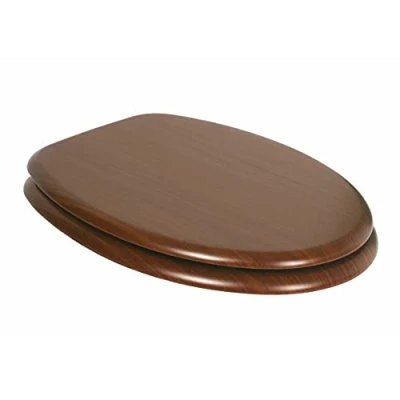 Immagine di TATAY 4402200 Asiento y tapa para inodoro, MDF, Marrón, 37.4 x 5.7 47.5 cm