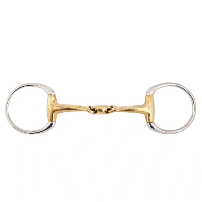 Immagine di BR Filetto per autobus Soft Contact doppio snodo 14mm 12,5 Oro