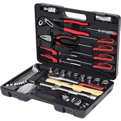 Immagine di KS Tools, Chiave a bussola + esagonale, 1/4 +1/2 Werkzeug Satz 50 tlg.