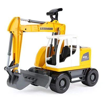 Immagine di Lena x Liebherr Bagger Veicolo Giocattolo, Colore Giallo, Large, 04611