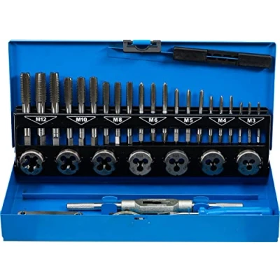 Immagine di Juego de machos y terrajas M3 M12 32 piezas