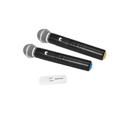 Immagine di Omnitronic UWM 2HH USB Kit microfono Senza fili Interruttore
