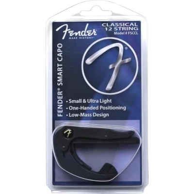 Immagine di Fender® »SMART Capo CLASSIC« per chitarra classica Colore: Nero