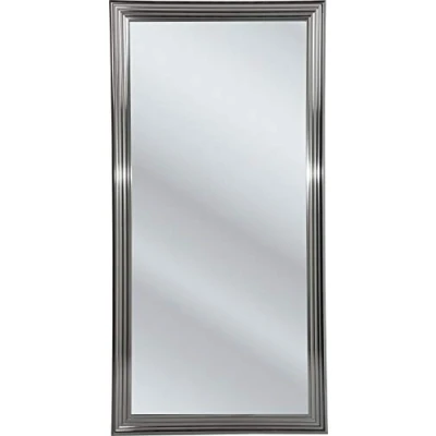 Immagine di Kare Design Specchio Frame Eve, Argento, 180X90Cm, Rettangolare, A Parete Appendibile In Verticale E Orrizontale, Corpo Intero, Cabina Armadio, Camera Da Letto, Corridoio