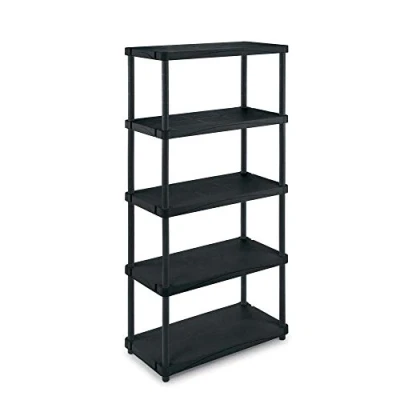 Immagine di Terry, Scaffale 4080 C , Modulare a 5 Ripiani, da Interno Esterno. Materiale: Plastica, Dimensioni: 40x80x173,8 cm
