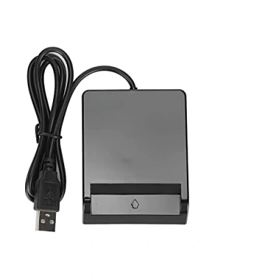 Immagine di Lettore Multi Card USB 2.0,Lettore Smart Card,Plug N Play,Compatibile con Windows,Alimentato da USB, SupportaATM/IC/ID/CAC/SIM Adatto per Windows/Linux